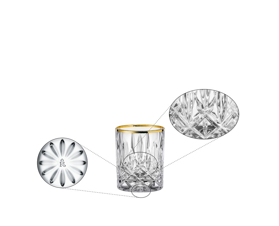 Tumbler & Whiskyglaser Nachtmann | Nachtmann Noblesse Gold Whisky Tumbler