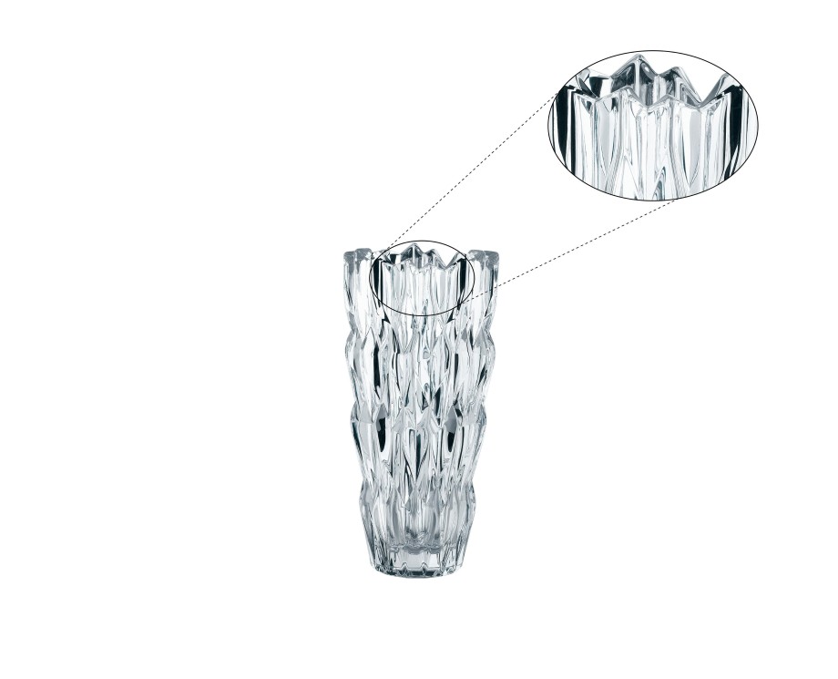 Living Nachtmann | Nachtmann Quartz Vase - 26Cm | 10.25In